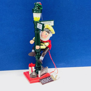 Hersheys Christmas ornament street sign elf Adler